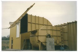 Centrifugal Fan with Closing Door