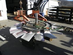 Disassembly of 10 Foot Joy Fan Rotor