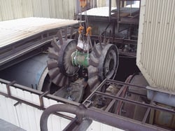 Dual Stage Axial Fan Rotor Repair