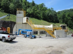 Fan & Escape Hoist in Small Diameter Raisebore