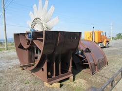 Installation of Rebuilt 10 Foot Fan Rotor