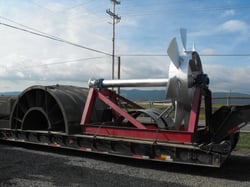 Rebuilt 10 Foot Jeffrey Fan Rotor After Photo