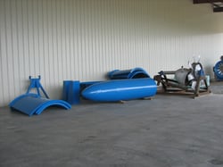 Rebuilt Rotor_Tail Cone_& Evase Sections