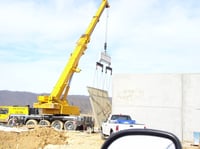 Tilt Up Panel Erection