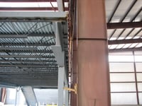 Red Iron Building Erection with Mezzanine