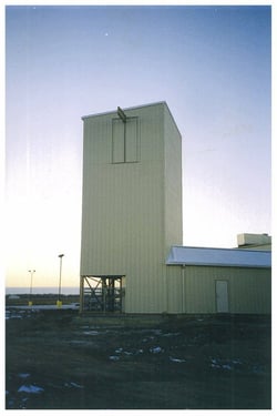 Completed Elevator Headframe