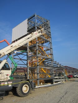Elevator Headframe Sheeting