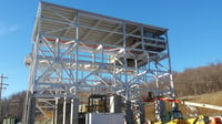 50 Ton Bridge Crane for 1,100 Foot Depth