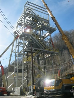 Headframe Erection
