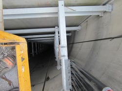 Personnel Hoist Shaft Steel 1,850'