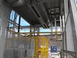Interior of Supply Cage