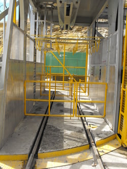 Supply Cage Cross Sectional View