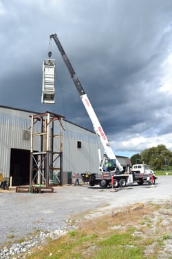 Skip Drop Test Set-Up