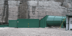 Drift Mine Canopy with Explosion Doors